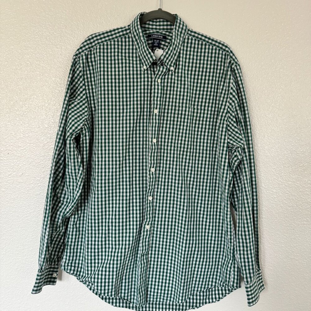 LAND'S END MEN'S FIT TALL SHIRT